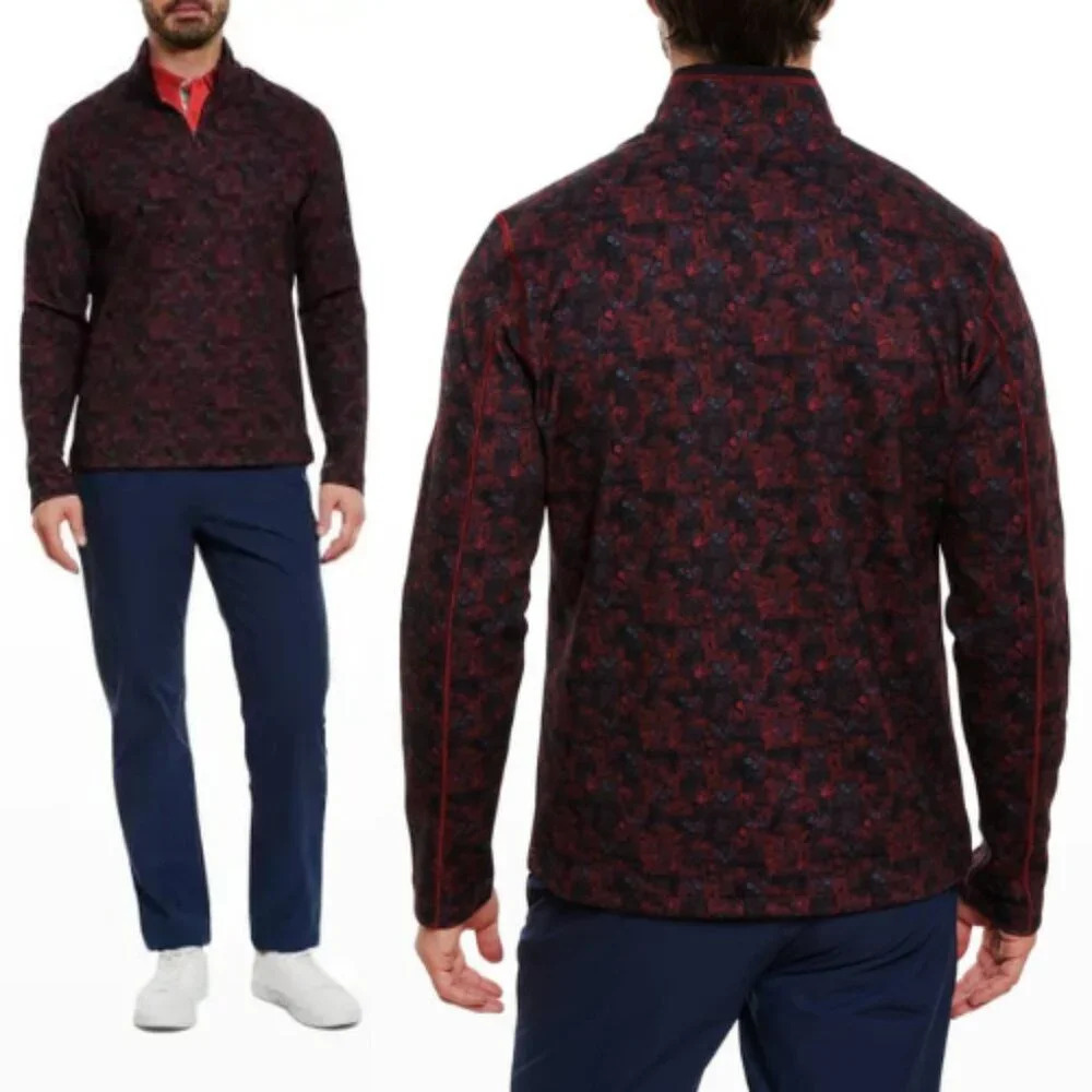 Robert Graham Men's Cutting Edge 1/4-Zip Pullover - 29270